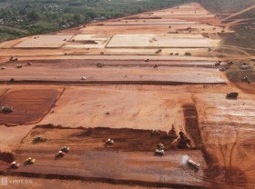 Image: Long Thanh airport construction site
