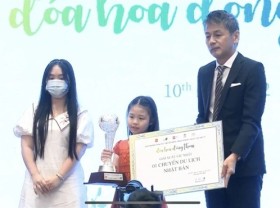Image: 8-year-old Hanoian wins first prize at national folk tales competition