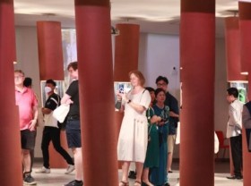 Image: Casa Italia hosts ceramic boot exhibition