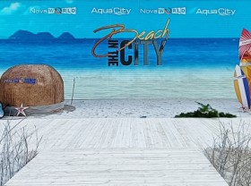 Image: Check-in point in the tropical sea in the heart of Ho Chi Minh City