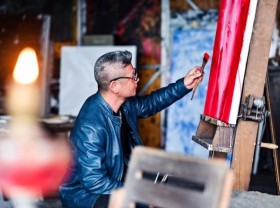 Image: HCM City hosts abstract art exhibition
