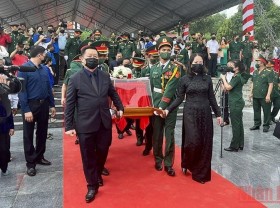Image: Binh Dinh holds memorial and reburial services for the remains of 60 martyrs
