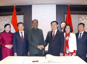 Image: Indian lower house speaker’s visit to reinforce comprehensive strategic ties with Vietnam