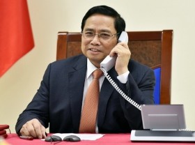 Image: PM sends greetings to Laos, Cambodia on traditional new year
