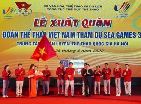 Image: Send-off ceremony held for Vietnamese delegation to SEA Games 31