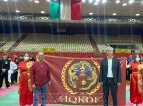 Image: Vietnamese traditional martial arts promoted in Italy