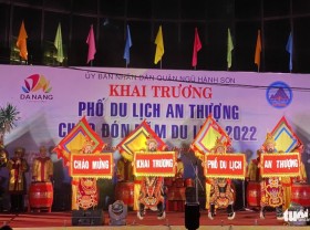 Image: Da Nang inaugurates new night tourist street