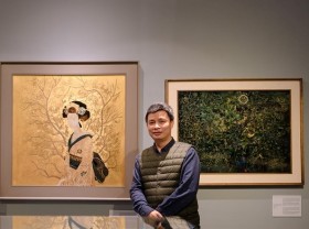 Image: We may build quintessential new traditions, says lacquer art lecturer