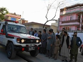 Image: Blast kills more than 50 worshippers at Kabul mosque