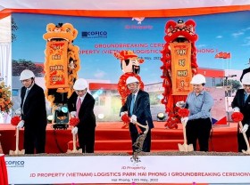 Image: Hai Phong commences construction of logistics service centre worth 32 million USD