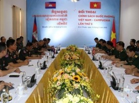 Image: Vietnam, Cambodia hold fifth Defence Policy Dialogue
