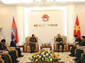 Image: Vietnam, Cambodian boost defence ties
