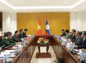 Image: Vietnamese, Lao NA agencies foster collaboration