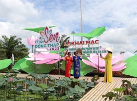 Image: Đồng Tháp goes to town on its lotus specialty