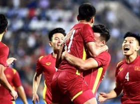 Image: SEA Games 31: Vietnam U23s demonstrate power with 3-0 rout of Indonesia U23s