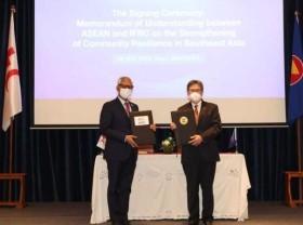 Image: ASEAN, IFRC sign MoU to strengthen community resilience in Southeast Asia