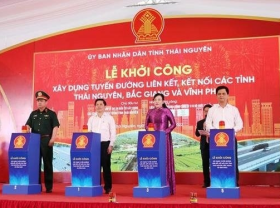 Image: Work starts on major road linking northern provinces