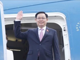 Image: National Assembly Chairman leaves for official visit to Hungary