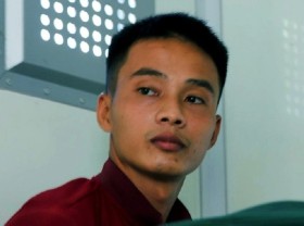 Image: Replace the most recent picture of the method of capturing Trieu Quan who escaped from camp for the third time
