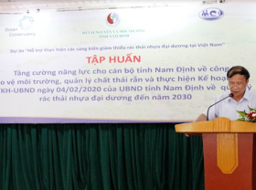 Image: Training workshop on solid waste and plastic waste management
