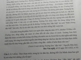 Image: Solutions to the literature examination for the tenth grade entrance examination in 2022 TP. Hai Phong is essentially the most correct