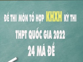 Image: Examination questions for the mix of social sciences and social sciences for the nationwide highschool examination in 2022, all topic codes