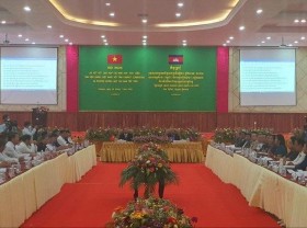 Image: Localities of Vietnam and Cambodia strengthen cooperation