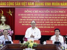 Image: Strategy on building, perfecting rule-of-law socialist State under discussion