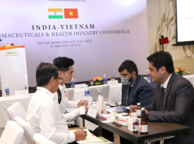 Image: Vietnam, India promote cooperation in pharmaceutical sector