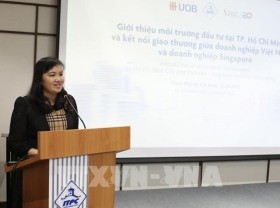 Image: Investment opportunities in Ho Chi Minh City introduced to Singaporean firms