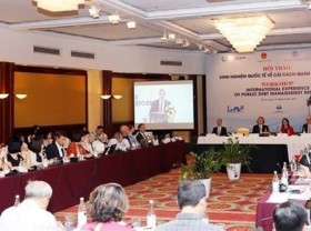 Image: Workshop shares int'l experience in public debt management