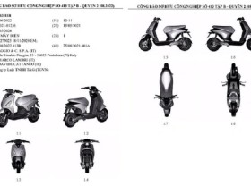 Image: Piaggio One electrical motorbike copyright registered in Vietnam, Vinfast formally has a rival
