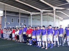 Image: Football tournament marks Vietnam-Laos Solidarity and Friendship Year