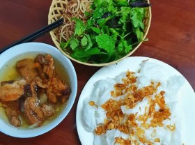 Image: Phu Ly roll cake – A familiar but equally unique breakfast gift