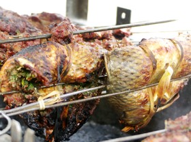 Image: Three fish dishes for a chilly dinner in Dien Bien