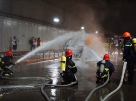 Image: Saigon River tunnel to be closed for fire drill this weekend
