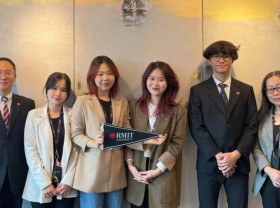 Image: RMIT Vietnam team champions STR’s Asia Pacific market study contest for first time