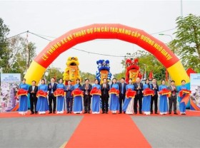 Image: Haiphong’s key port-connecting road opened to traffic