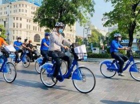 Image: HCMC plans to expand public bike rental service to neighboring districts