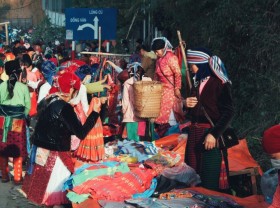 Image: Ha Giang fair on the first day of winter