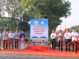 Image: Thu Duc breaks ground on book street project
