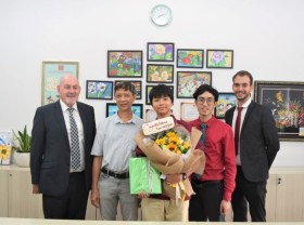 Image: VAS’s student ranks first worldwide in Math in Cambridge IGCSE examination
