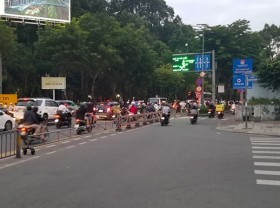 Image: Expanded road in Tan Son Nhat airport area completed