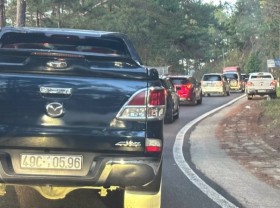 Image: Prenn Pass leading to Dalat to be closed for expansion