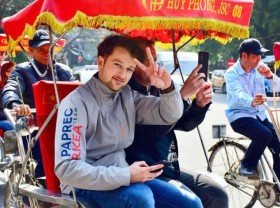 Image: Saigontourist Travel welcomes first foreign tourists at Tet