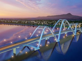 Image: Work starts on VND1.3-trillion bridge in Quang Binh