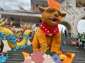 Image: It’s the cat’s turn in Ho Chi Minh City to join the mascot association, making people “out of words”
