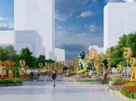 Image: HCMC closes inner-city streets to prepare flower, book streets for Tet