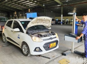 Image: Auto testing centers nationwide resume operations today