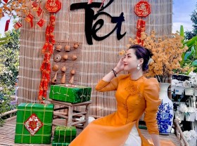Image: Virtual life ‘fires up’ at cafes with beautiful Tet decorations in Vung Tau